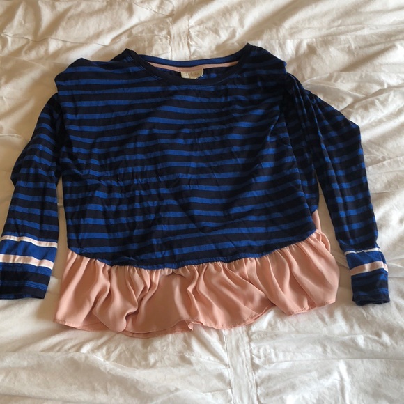 Anthropologie- Deletta Striped Shirt - Picture 4 of 4